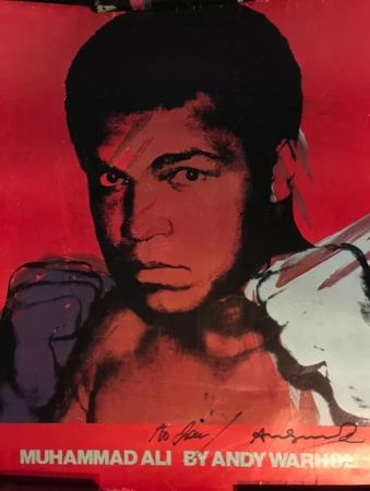 Litografia Warhol - Muhammad Ali