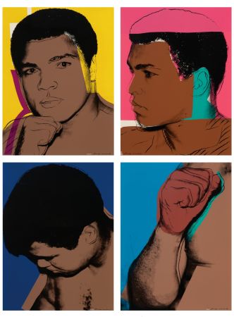 Serigrafia Warhol - Muhammad Ali Complete Portfolio 