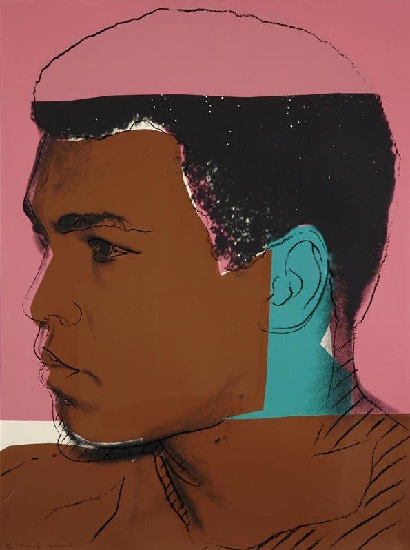 Serigrafia Warhol - Muhammad Ali (FS II.179) by Andy Warhol