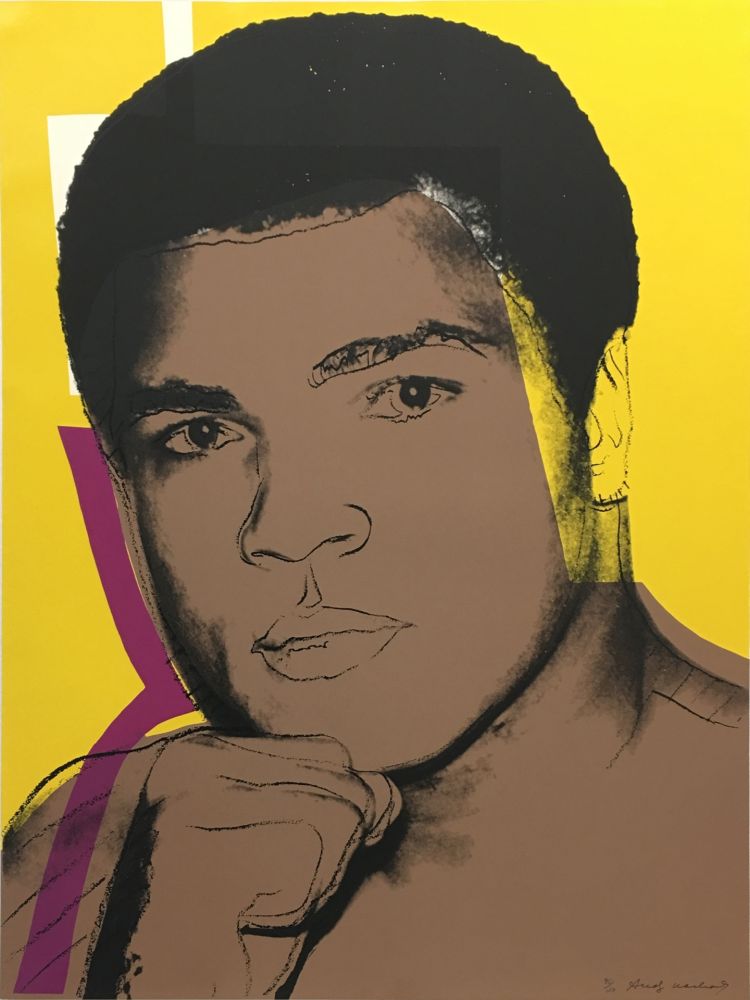 Serigrafia Warhol - Muhammad Ali: Full Face, II.182