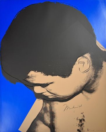 Serigrafia Warhol - Muhammad Ali: Looking Down, II.180