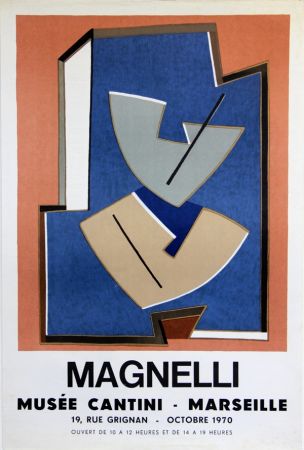 Litografia Magnelli - Musee Cantini  Marseille