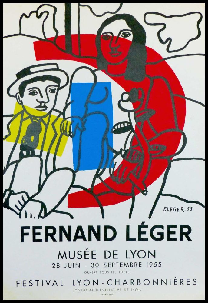 Litografia Leger - MUSEE DE LYON - FESTIVAL LYON CHARBONNIERES
