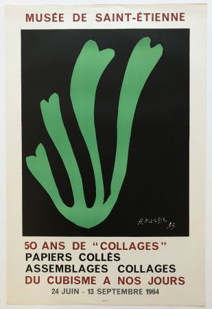 Litografia Matisse - Musee de Saint-Etienne