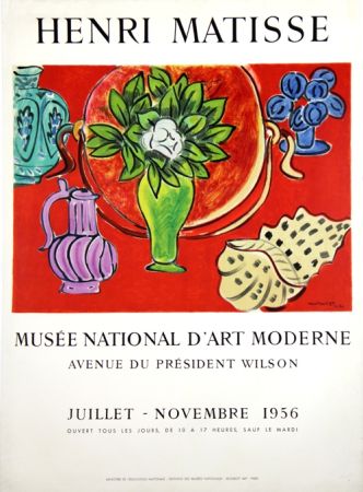 Litografia Matisse - Musee Natianal D'Art Moderne