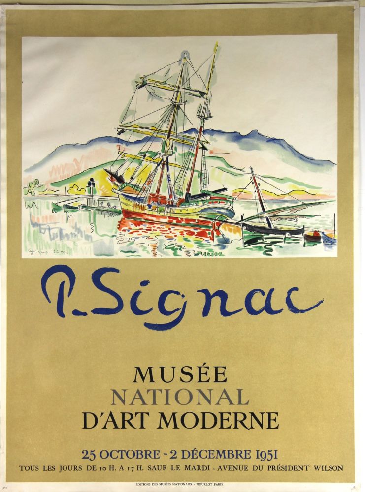 Litografia Signac - Musee National d'Art Moderne
