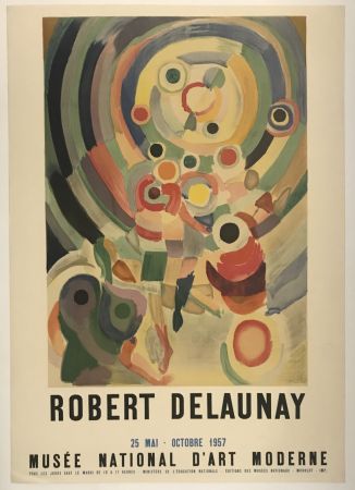 Litografia Delaunay - Musee National d'Art Moderne