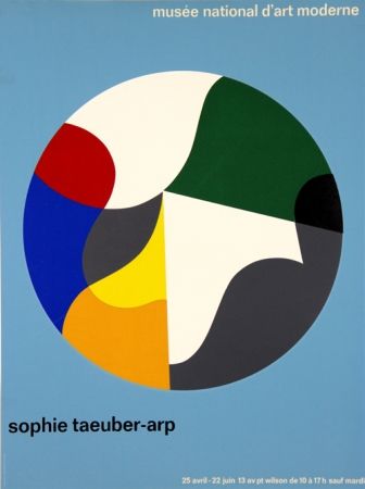 Serigrafia Taeuber-Arp - Musee National d'Art Moderne De Paris