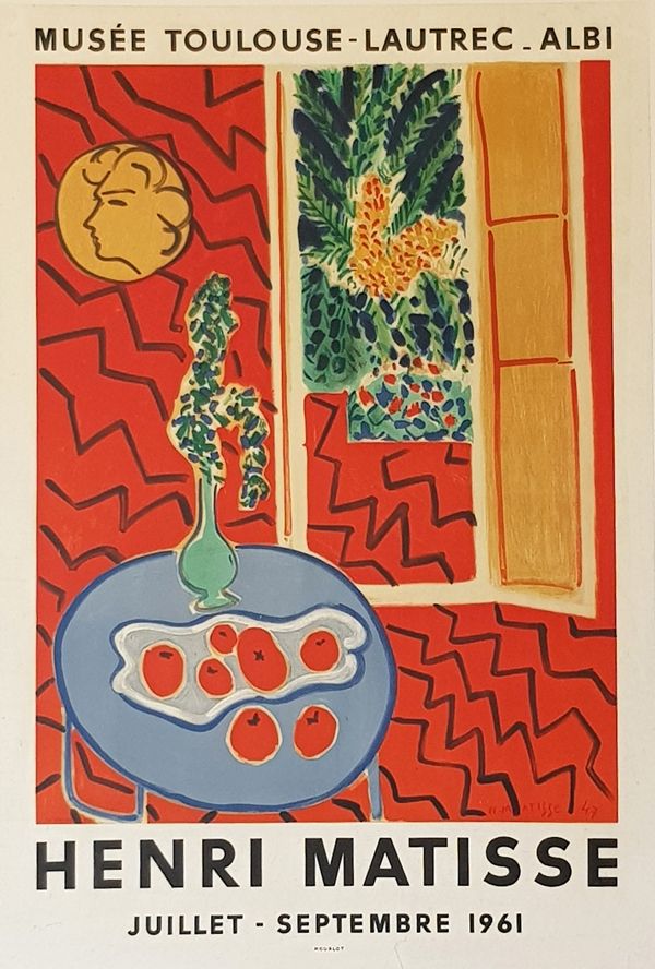 Litografia Matisse - Musee Toulouse Lautrec  Albi