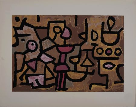 Serigrafia Klee - Musique diurne, 1953