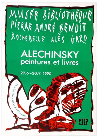 Manifesti Alechinsky - Musée Bibliothèque PIerre André Benoit