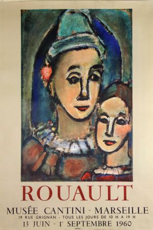 Litografia Rouault - Musée  Cantini 