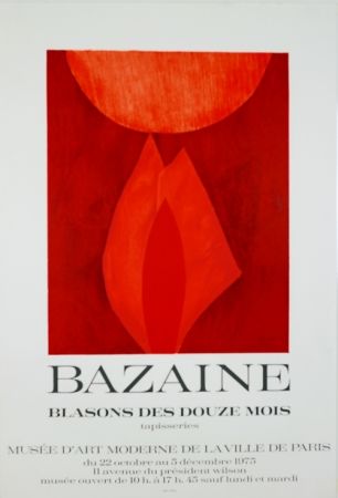 Litografia Bazaine - Musée D'Art Moderne de Paris