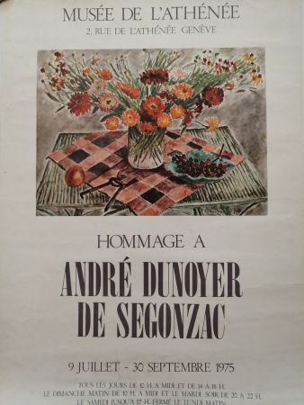 Manifesti De Segonzac - Musée de l'Athénée - Genève