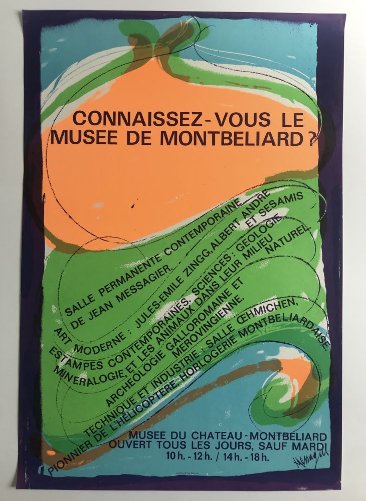 Manifesti Messagier - Musée de Montbéliard