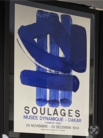 Litografia Soulages - Musée dynamique 
