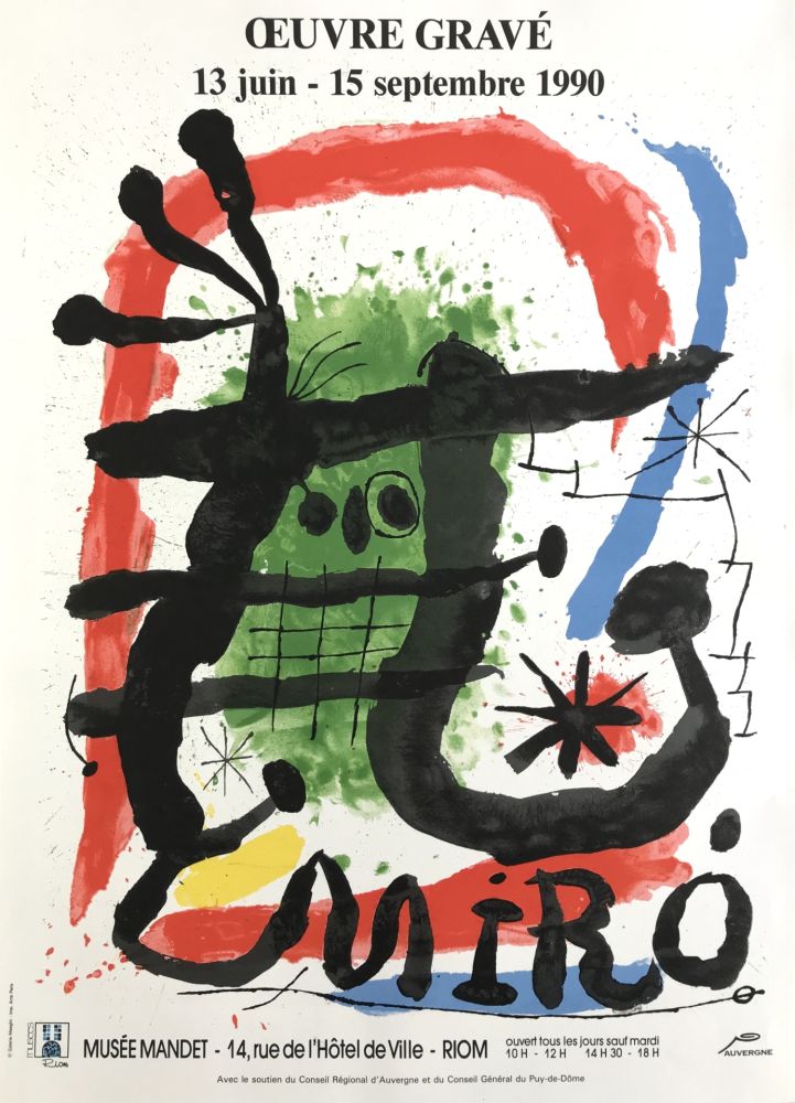 Manifesti Miró (After) - Musée Mandet, Riom