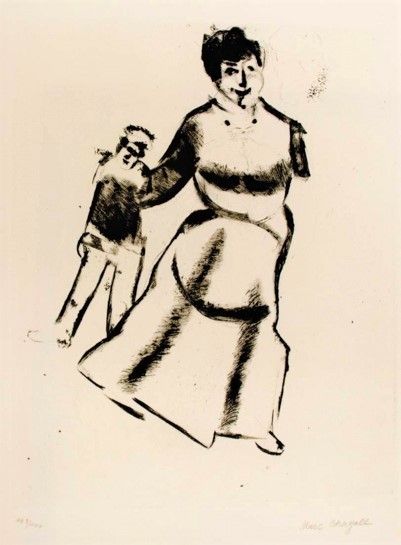 Punta Secca Chagall - Mutter und sohn