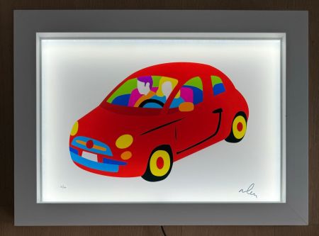 Serigrafia Lodola - My city car (PVC)