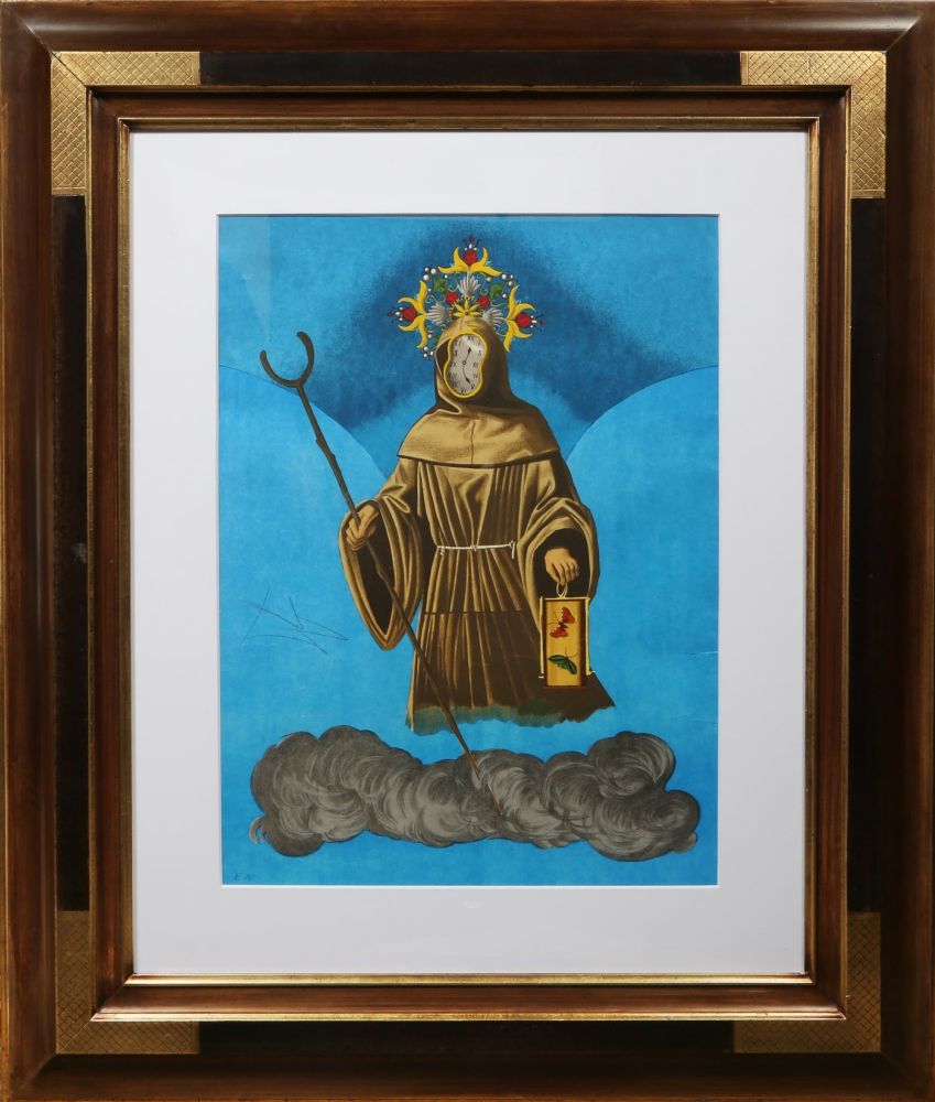 Litografia Dali - Mystery of Sleep (The Hermit)
