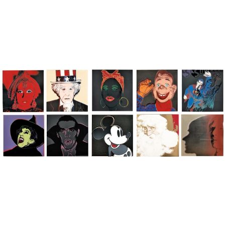 Serigrafia Warhol - Myths Complete Portfolio