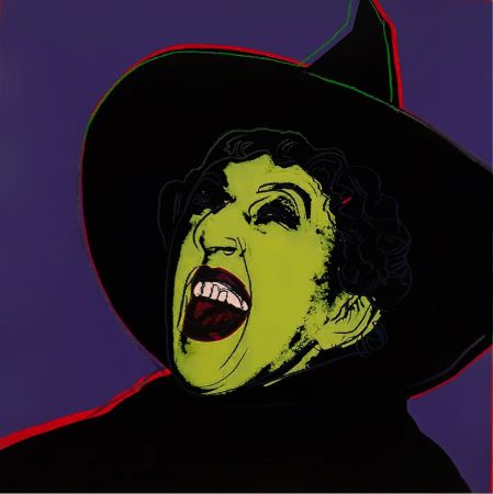 Serigrafia Warhol - Myths: The Witch