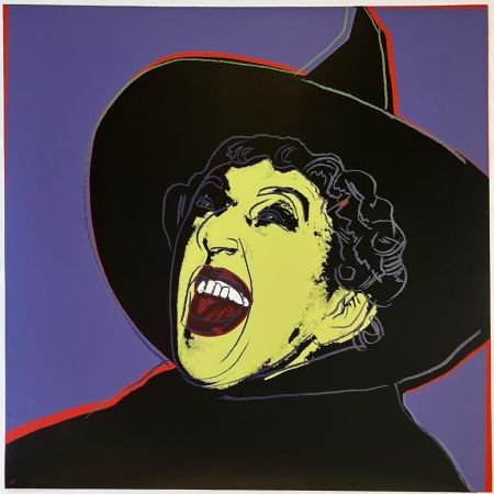 Serigrafia Warhol - Myths: The Witch II.261