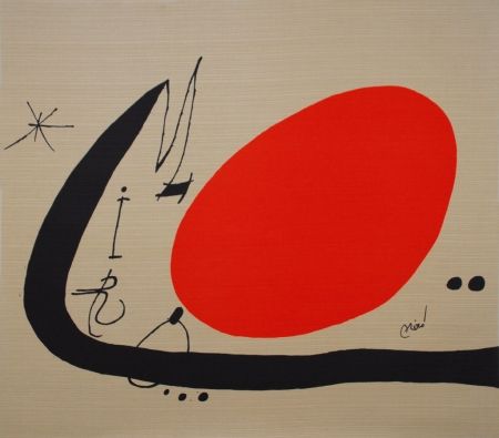 Litografia Miró - Mà de Proverbis