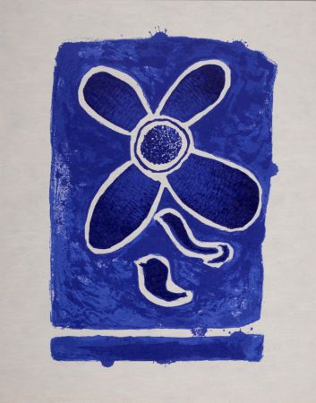 Litografia Braque - Métamorphose, 1963