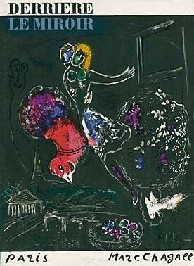 Litografia Chagall - Nacht in Paris