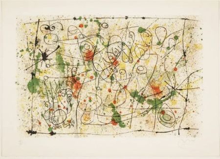 Litografia Miró - Naissance D Ubu