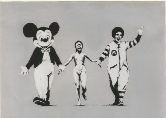 Serigrafia Banksy - Napalm