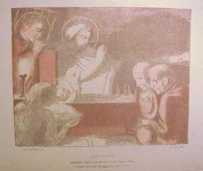 Litografia Denis - Nativité