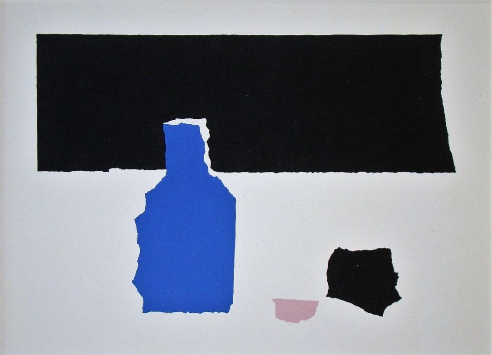 Litografia De Stael - Nature morte - 1952