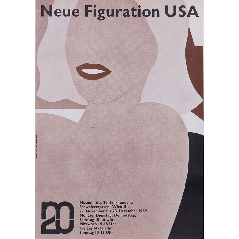 Manifesti Wesselmann - Neue figuration USA 1969