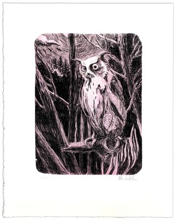 Litografia Schelde - Night Owl
