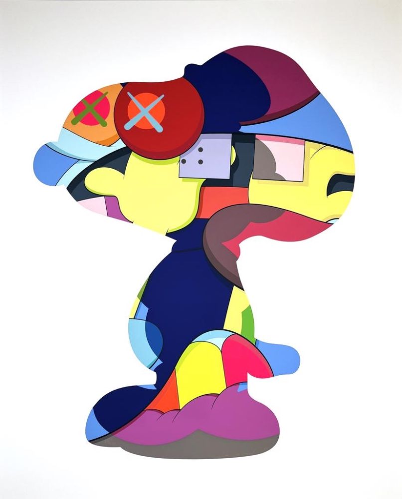 Serigrafia Kaws - No One's Home