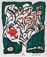 Litografia Alechinsky - Non connu 
