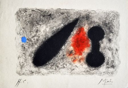 Incisione Miró - Nous Avons II