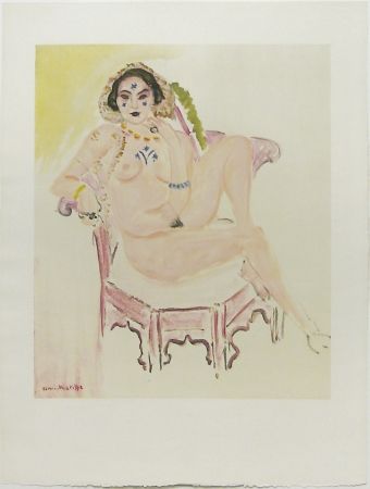 Litografia Matisse - Nu