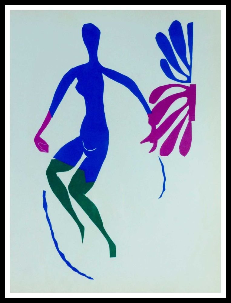 Litografia Matisse (After) - NU AU ROSEAUX