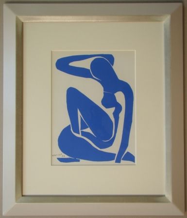 Litografia Matisse - Nu Bleu
