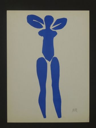 Litografia Matisse - Nu bleu, 1952 