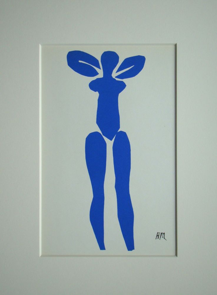 Litografia Matisse (After) - Nu bleu debout