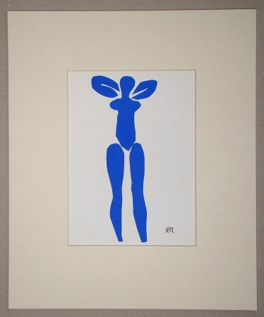 Litografia Matisse (After) - Nu bleu debout - 1952