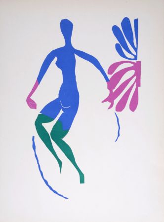 Litografia Matisse - Nu Bleu III, 1958