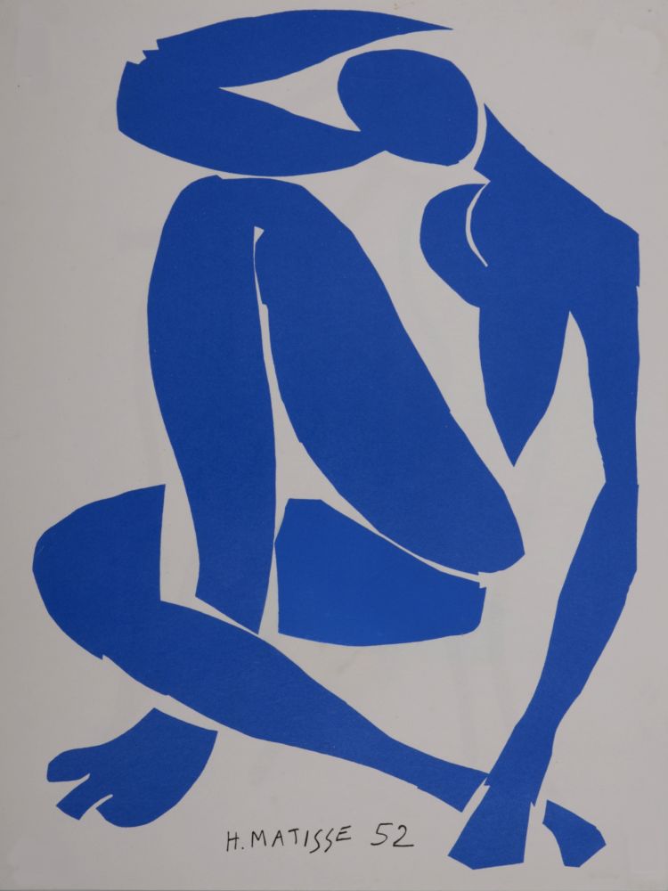 Litografia Matisse (After) - Nu Bleu IV, 1958