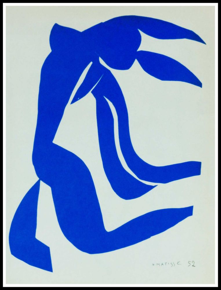 Litografia Matisse (After) - NU BLEU VII