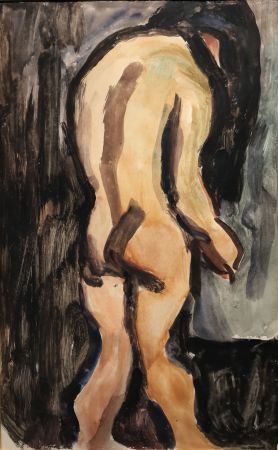 Non Tecnico Rouault - Nu de Dos (Nude from the Back)