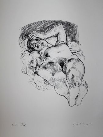 Litografia Bastow - Nu  Féminin / Female Nude - 1